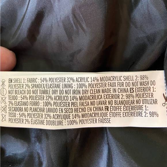 Faux Fur Leopard Bomber Jacket - Picture 4 of 5